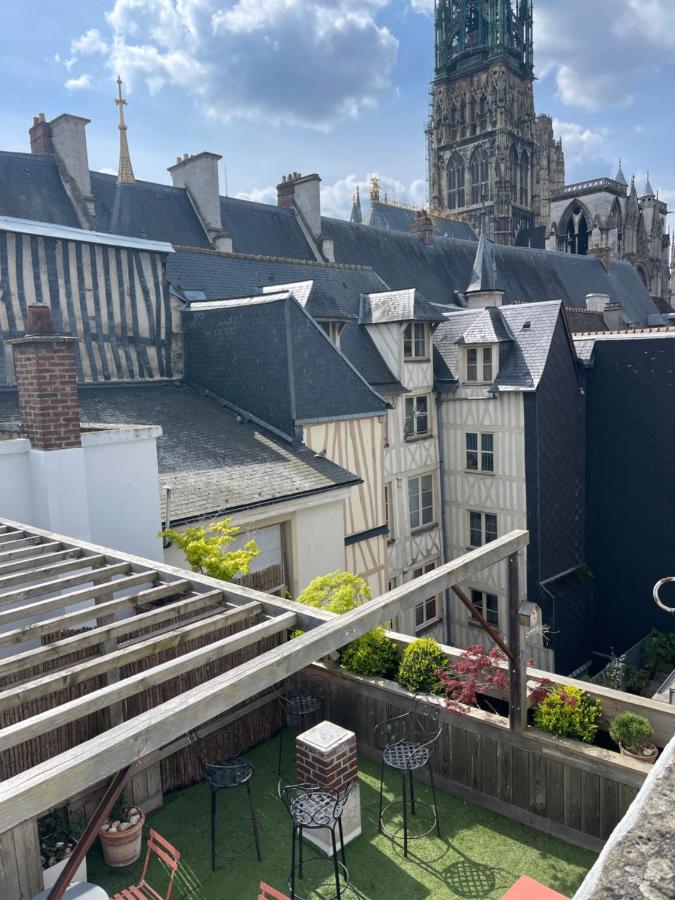Hotel De La Cathedrale Руан Экстерьер фото
